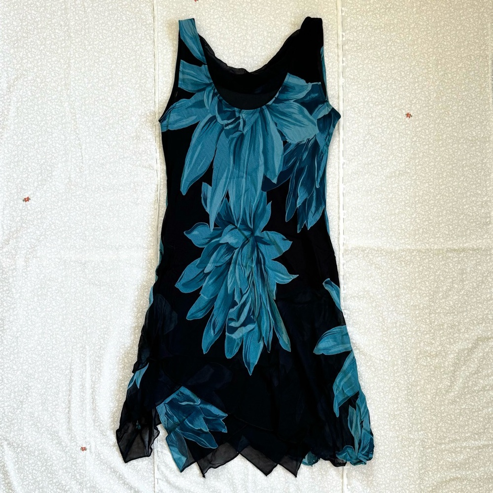 Eva Blue Petite Y2K Fairy Dress